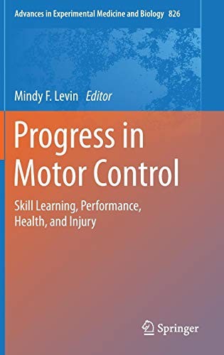 Cover for Progress in Motor Control