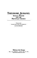 Cover for Theodore Aubanel, Sensual Poetry and the Provencal Church