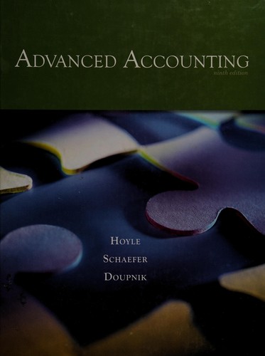 Cover for Advanced accounting