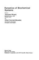 Cover for Dynamics of biochemical systems