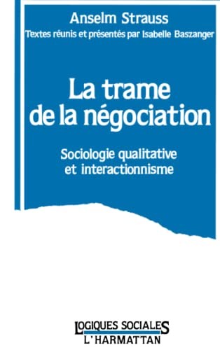 Cover for La Trame de la negociation