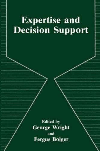 Cover for Expertise and decision support