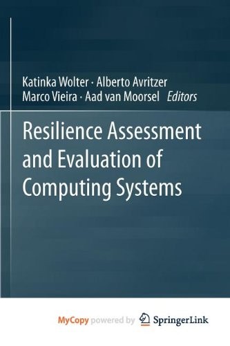 Cover for Resilience Assessment and Evaluation of Computing Systems