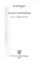 Cover for Avantgarde und Faschismus