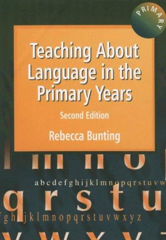 Cover for Teaching About Language in the Primary Years Pb
