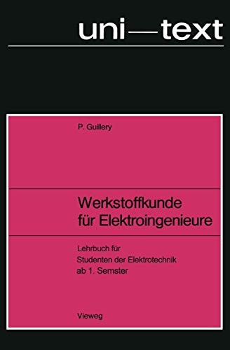 Cover for Werkstoffkunde für Elektroingenieure