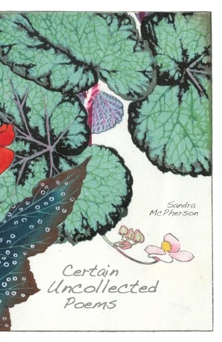 Cover for Certain Uncollected Poems