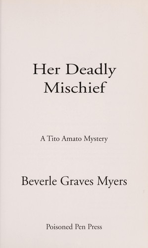 Cover for Her deadly mischief
