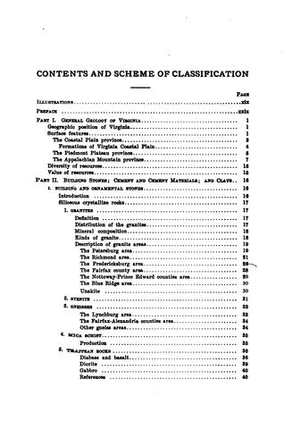 Cover for Mineral resources of Virginia