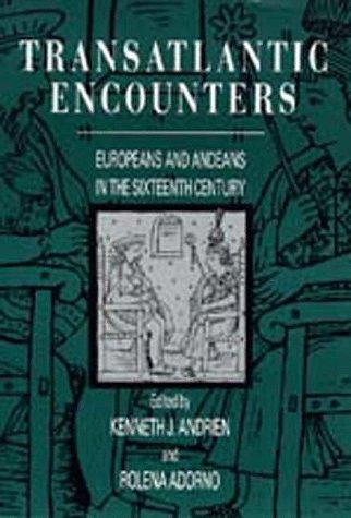 Cover for Transatlantic encounters
