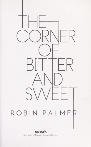 Cover for The corner of bitter and sweet