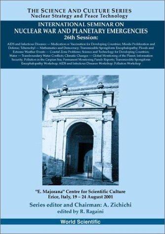 Cover for International Seminar on Nuclear War and Planetary Emergencies: 26th Session 