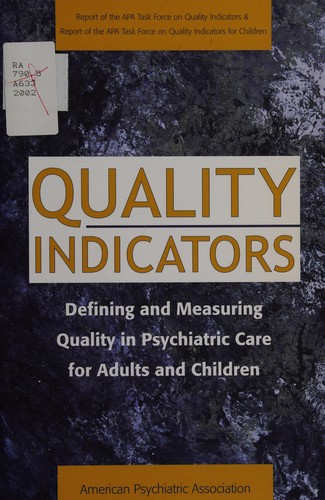 Cover for Quality indicators