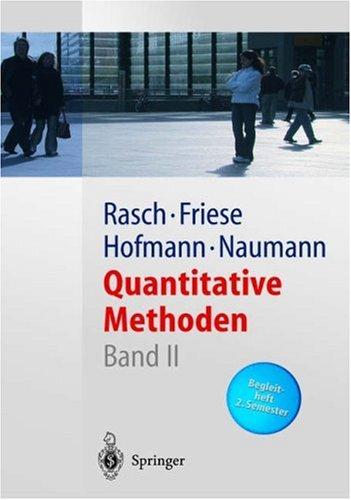 Cover for Quantitative Methoden 2