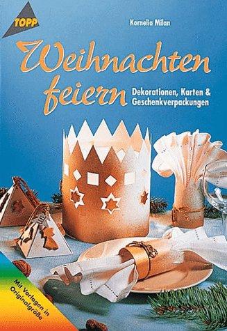 Cover for Weihnachten feiern. Dekorationen, Karten und Geschenkverpackungen.