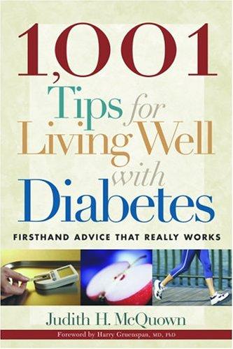 Cover for 1,001 Tips for Living Well with Diabetes