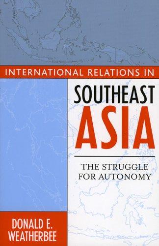 Cover for International Relations in Southeast Asia