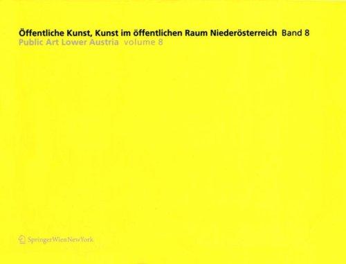 Cover for Öffentliche Kunst, Kunst im öffentlichen Raum Niederösterreich, Band 8
