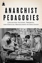 Cover for Anarchist Pedagogies
