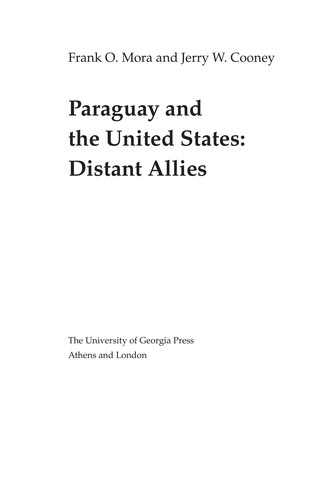 Cover for Paraguay and the United States