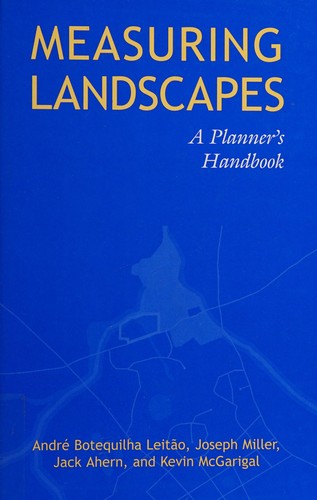 Cover for Measuring landscapes