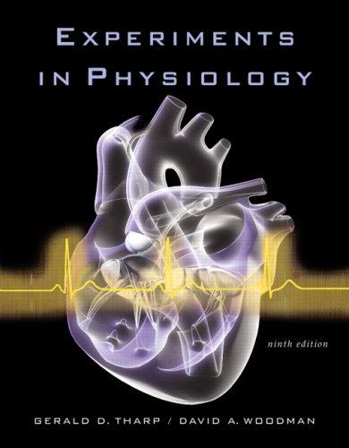 Cover for Experiments in Physiology (9th Edition)