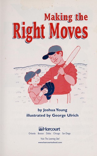 Cover for Making the right moves