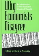Cover for Why economists disagree