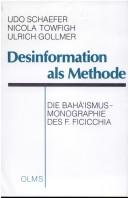 Cover for Desinformation als Methode
