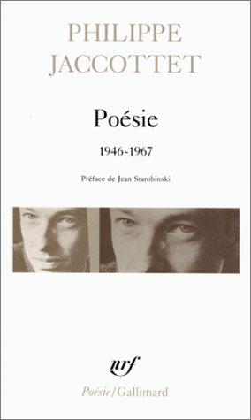 Cover for Poésie, 1946-1967