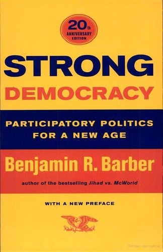 Cover for Strong democracy