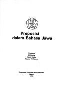 Cover for Preposisi dalam bahasa Jawa