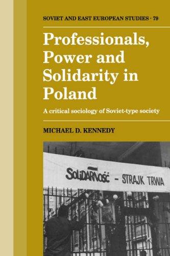 Cover for Professionals, power, and Solidarity in Poland