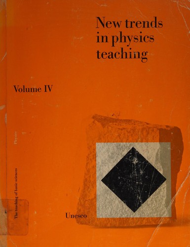 Cover for New Trends in Physics Teaching (U1423)