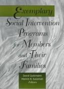 Cover for Exemplary Social Intervention Programs for Members and Their Families (Marriage & Family Review) (Marriage & Family Review)