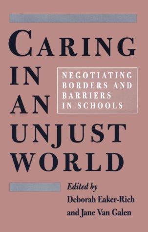 Cover for Caring in an Unjust World