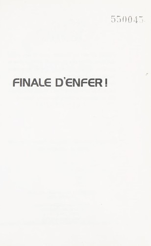 Cover for Finale d'enfer!