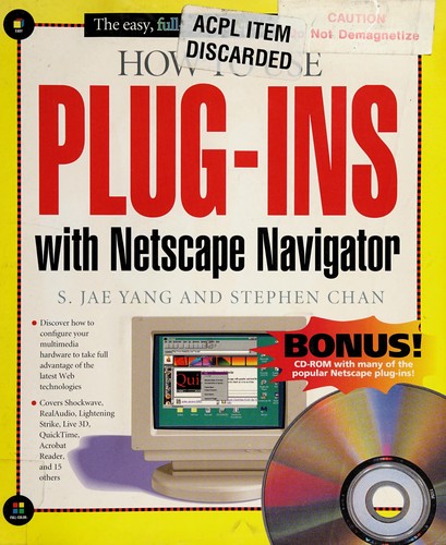 Cover for How to use plug-ins with NetscapeNavigator