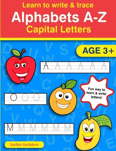 Cover for Learn to Write & Trace Alphabets A-Z