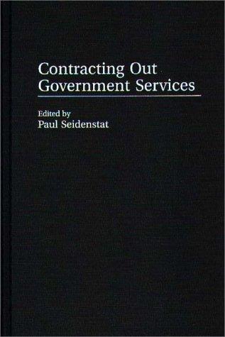 Cover for Contracting out government services