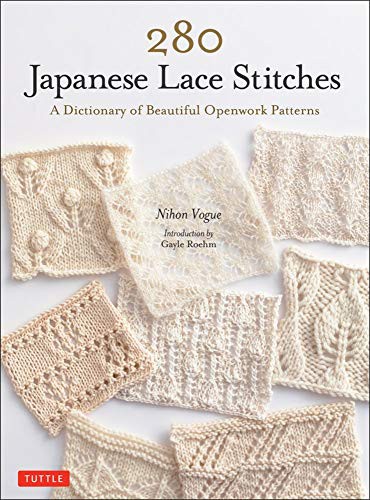 Cover for 280 Japanese Lace Stitches