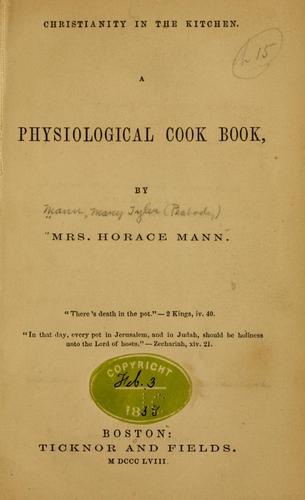 Cover for Christianity in the kitchen.