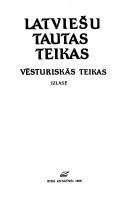 Cover for Latviešu tautas teikas