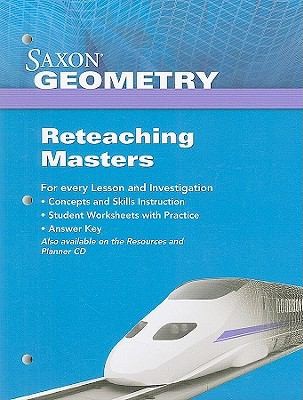 Cover for Saxon Geometry Reteaching Masters