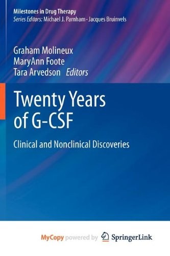 Cover for Twenty Years of G-CSF