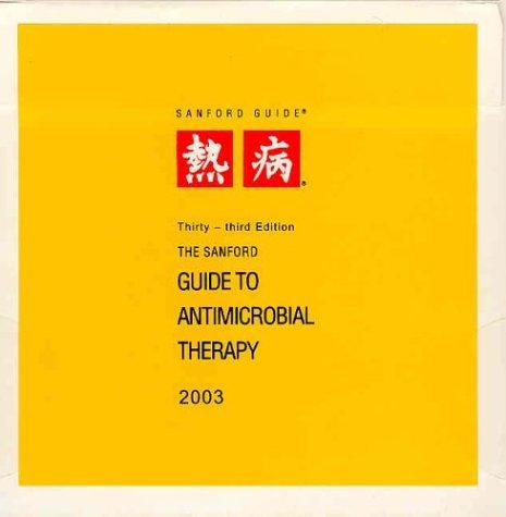 Cover for Sanford Guide to Antimicrobial Therapy 2003