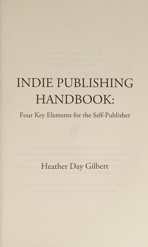 Cover for Indie Publishing Handbook