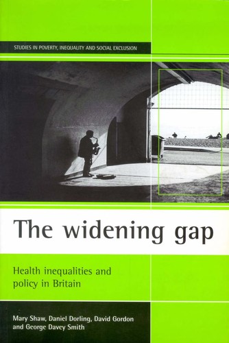 Cover for The Widening gap