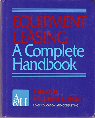 Cover for Equipment leasing