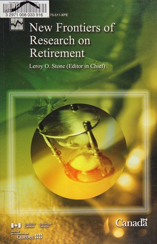 Cover for New Frontiers of Research on Retirement
